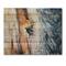 Designart - Close-Up of A Beautiful Horses Eye II - Farmhouse Print on Natural Pine Wood